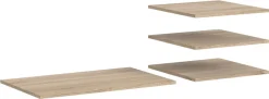 Home affaire Einlegeboden »BENDINGO, 4er Set Einlegeböden, Breite: 78cm & 47cm« 1 Boden in 78 cm Breite & 3 Böden in 47 cm Breite