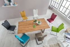 Home affaire Esstisch »Brooklyn« aus massiver Wildeiche
