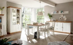 Home affaire Esstisch »Cremona, Tisch im Landhausstil, Wohnzimmertisch, Küchentisch« Holzbeine, vielseitig einsetzbar, 158 cm breit