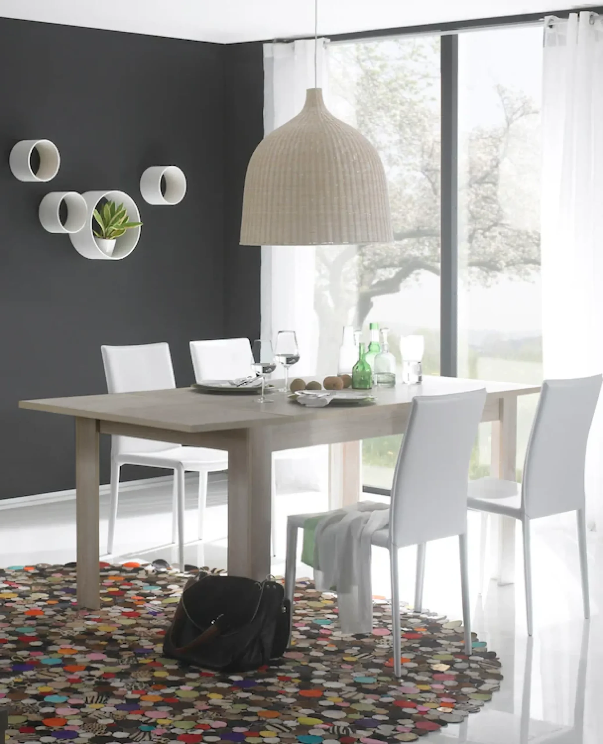 Home affaire Esstisch , erweiterbar durchAnsteckplatte