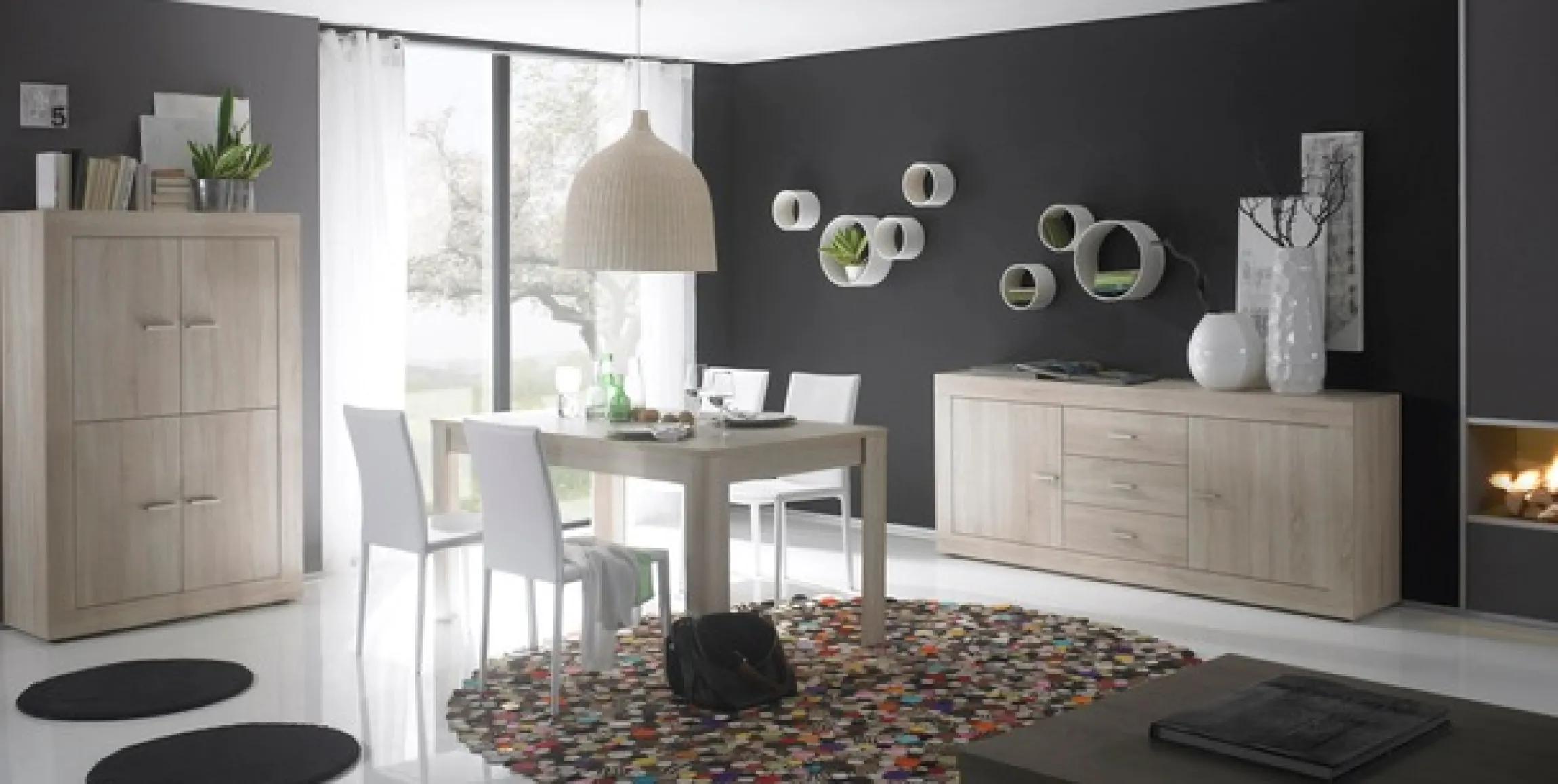 Home affaire Esstisch , erweiterbar durchAnsteckplatte