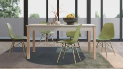 Home affaire Esstisch »Essex, Esszimmertisch, Speisetisch, Küchentisch, ausziehbar bis 200 cm« Platz für bis zu 8 Personen, verlängerbar durch Einlegeplatte