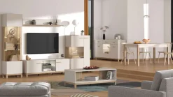 Home affaire Esstisch »Essex, Esszimmertisch, Speisetisch, Küchentisch, ausziehbar bis 200 cm« Platz für bis zu 8 Personen, verlängerbar durch Einlegeplatte