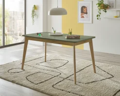 Home affaire Esstisch »MAVAS« in moderner Trendfarbe, Breite 140 - 180 cm (mit Einlegeplatte)