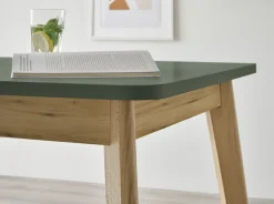 Home affaire Esstisch »MAVAS« in moderner Trendfarbe, Breite 140 - 180 cm (mit Einlegeplatte)