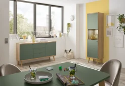 Home affaire Esstisch »MAVAS« in moderner Trendfarbe, Breite 140 - 180 cm (mit Einlegeplatte)