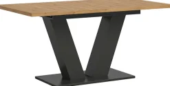 Home affaire Esstisch »Motus, ausziehbar 150 -190 cm, inklusive 40 cm Einlegeplatte« Set, 1 Stk. tlg. V-Gestell mit Bodenplatte, Tisch, Küchentisch, Esszimmer, Küche