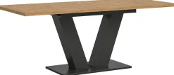 Home affaire Esstisch »Motus, ausziehbar 150 -190 cm, inklusive 40 cm Einlegeplatte« Set, 1 Stk. tlg. V-Gestell mit Bodenplatte, Tisch, Küchentisch, Esszimmer, Küche