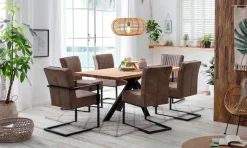 Home affaire Esstisch »New York« mit modernem Spider Gestell