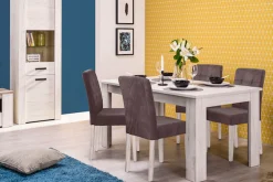 Home affaire Esstisch »Oscar« Verlängerbar durch Einlegeplatte (40cm)