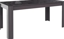 Home affaire Esstisch »Prisma 180x90 cm, Küchentisch, Esszimmertisch, rechteckig« Tischplatte Stärke 22 mm u. mit elegantem Siebdruck, Farbauswahl