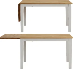 Home affaire Esstisch »Samba« Breite 120 cm, mit ausklappbarer Tischplatte