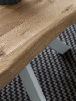 Home affaire Esstisch »Tristan natur« mit echter Baumkante