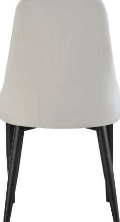 Home affaire Esszimmerstuhl »GARNBY, 2er Set, mit Metallgestell in matt schwarz« (Set) 2 Stk.in verschiedenen Farben, Belsatbarkeit pro Stuhl 120 kg, Velour Stoff