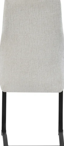 Home affaire Esszimmerstuhl »VERNON, 2er Set, mit Metallgestell in matt schwarz« (Set) 2 Stk.in verschiedenen Farben, Belsatbarkeit pro Stuhl 120 kg