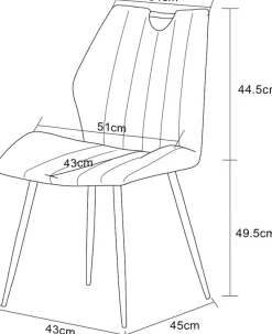 Home affaire Esszimmerstuhl »KILLAM, 2er Set, mit Metallgestell in matt schwarz« (Set) 2 Stk.in verschiedenen Farben, Belsatbarkeit pro Stuhl 120 kg, 360° drehbar