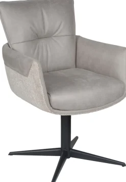Home affaire Esszimmerstuhl »Milano« (Set) 2 Stk.Drehstuhl Milano grey