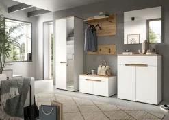Home affaire Garderobenpaneel »REHAT, TOPSELLER!, 2-teilig, bestehend aus: Paneel & Hakenleiste« in verschiedenen Farben erhältlich, 1 Stk. tlg. Paneel, Hakenleiste, Wandboard, Garderobe, Garderobenleiste