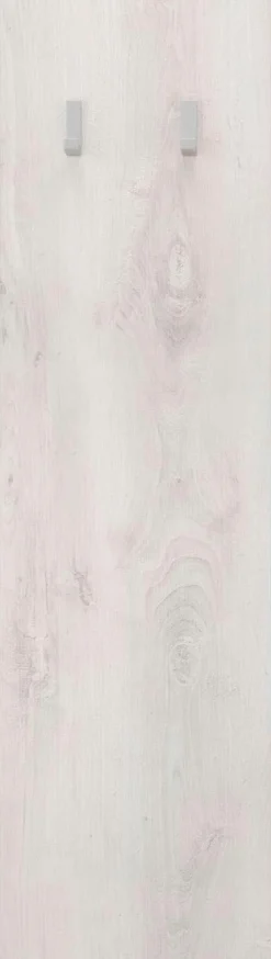 Home affaire Garderobenpaneel »Basic mit 2 Haken Breite 31 cm, Höhe 110 cm, Wandgarderobe,« Höhe 110 cm