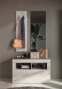 Home affaire Garderobenpaneel »Basic mit 2 Haken Breite 31 cm, Höhe 110 cm, Wandgarderobe,« Höhe 110 cm
