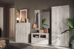 Home affaire Garderobenpaneel »Basic mit 2 Haken Breite 31 cm, Höhe 110 cm, Wandgarderobe,« Höhe 110 cm