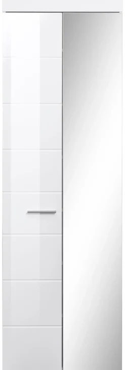 Home affaire Garderobenschrank »Avena« Flurschrank mit Spiegeltür -(B/T/H) 80/12/72 cm