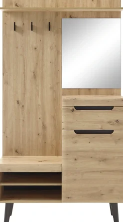 Home affaire Garderobenschrank »Torge« im schönen Scandi Look