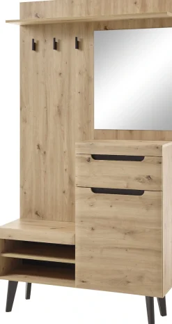 Home affaire Garderobenschrank »Torge« im schönen Scandi Look