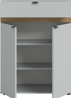 Home affaire Garderobenschrank 1 Stk. tlg. Oran, Schuhkommode, Schublade, Evoke Oak NB, 3 Fächer