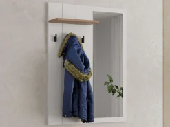 Home affaire Garderoben-Set »Bedford, Flurmöbel, Dielenmöbel, Flurschrank, Flurgarderobe B= 231 cm« 4tlg, 4 Stk. tlg.