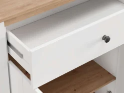 Home affaire Garderoben-Set »Bedford, Flurmöbel, Dielenmöbel, Flurschrank, Flurgarderobe B= 231 cm« 4tlg, 4 Stk. tlg.