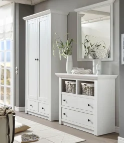 Home affaire Garderoben-Set »California, Komplettset im Landhausstil, moderne Garderobe« Set, 3 Stk. tlg.
