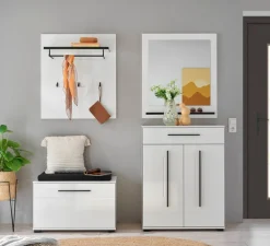 Home affaire Garderoben-Set »Cantara, moderne Garderobe, Komplettset mit viel Stauraum« Komplett-Set, 4 Stk. tlg.
