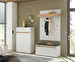 Home affaire Garderoben-Set »City/Giron, moderne Garderobe, viel Stauraum, ca. 24 Schuhe« Set, 3 Stk. tlg.