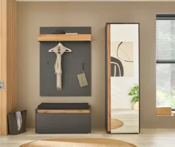Home affaire Garderoben-Set »GIRON/CiTY, moderne Garderobe, Komplettset mit viel Stauraum« Komplett-Set, 3 Stk. tlg.