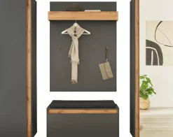 Home affaire Garderoben-Set »GIRON/CiTY, moderne Garderobe, Komplettset mit viel Stauraum« Komplett-Set, 4 Stk. tlg.
