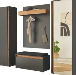 Home affaire Garderoben-Set »GIRON/CiTY, moderne Garderobe, Komplettset mit viel Stauraum« Komplett-Set, 4 Stk. tlg.
