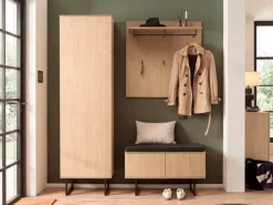 Home affaire Garderoben-Set »Lund, moderne Garderobe, Komplettset mit viel Stauraum« Set, 3 Stk. tlg.
