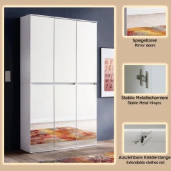 Home affaire Garderoben-Set »Malcesine« Set, 2 Stk. tlg.