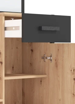 Home affaire Garderoben-Set »Oleron Kompaktgarderobe, Flurgarderobe, Dielenschrank« Komplett-Set,