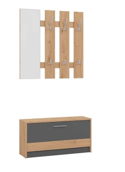 Home affaire Garderoben-Set »Rimini, Set 2tlg« 2 Stk. tlg.