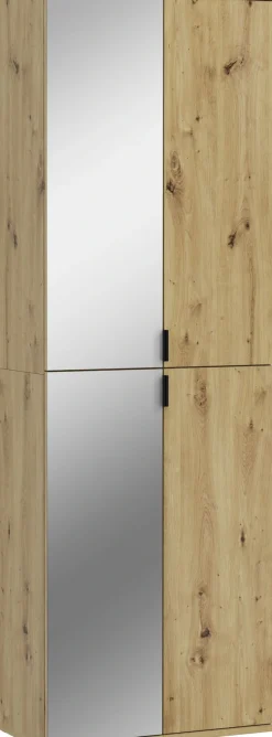 Home affaire Garderoben-Set »Trondheim, Breite 60 cm, best. aus 2 Schränken, 4 Türen, 6 Fächer« Set, 2 Stk. tlg.