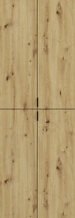 Home affaire Garderoben-Set »Trondheim, 91 cm, best. aus 2 Schränken, 6 Türen, 15 Fächer« Set, 2 Stk. tlg.