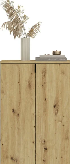Home affaire Garderoben-Set »Trondheim, Breite 152 cm, best. aus 3 Kommoden, 5 Türen, 16 Fächer« Set, 3 Stk. tlg.