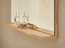 Home affaire Garderobenspiegel »Giron/City, Spiegel in drei Farben, modernes Design« universell einsetzbar, mit Ablagefläche, eckig, 75 cm breit