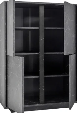 Home affaire Highboard »Carrara« grifflos
