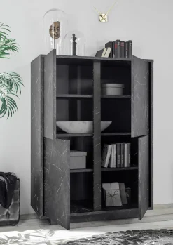 Home affaire Highboard »Carrara« grifflos