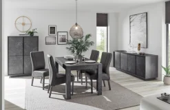 Home affaire Highboard »Carrara« grifflos
