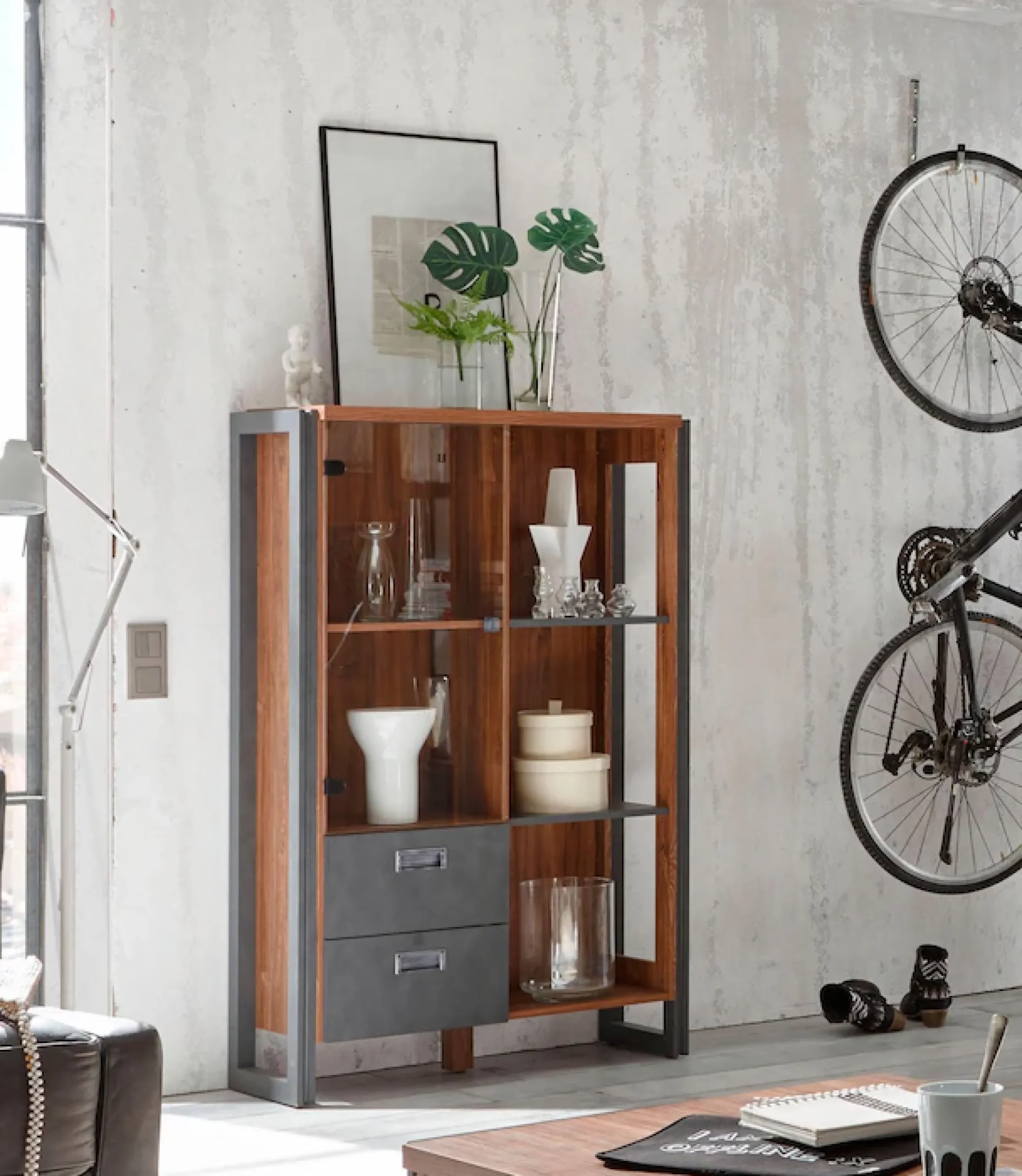 Home affaire Highboard »Detroit« Höhe ca. 140 cm