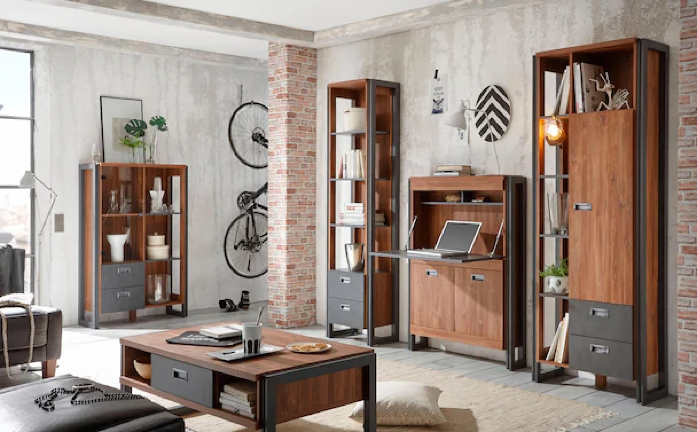 Home affaire Highboard »Detroit« Höhe ca. 140 cm